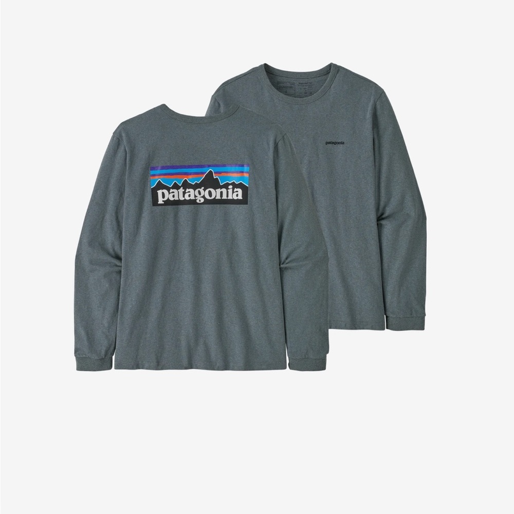 Patagonia Mens Long-Sleeved P-6 Logo